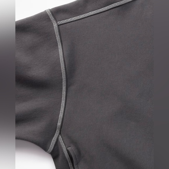 Athleta Forever Fleece 1/2 Zip High Hip Sweatshirt - Picture 2 of 14